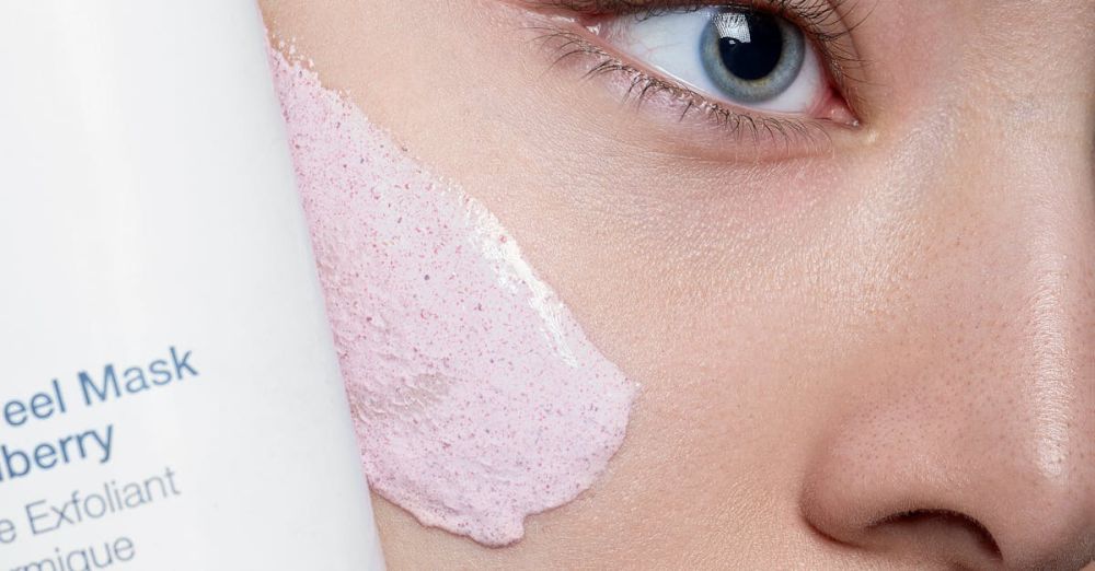 Lip Treatments - Close-up of a woman applying skincare mask with product visible, showcasing beauty routine.