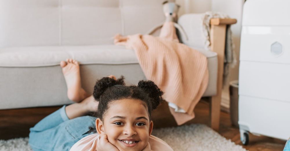 Family Experiences - Joyful child lying in suitcase, preparing for travel adventure with a smile.