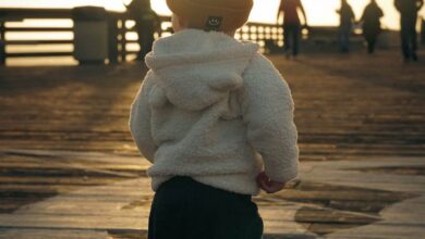 Family Surfing - Pier Baby