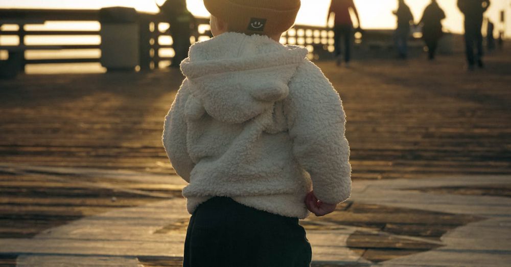 Family Surfing - Pier Baby