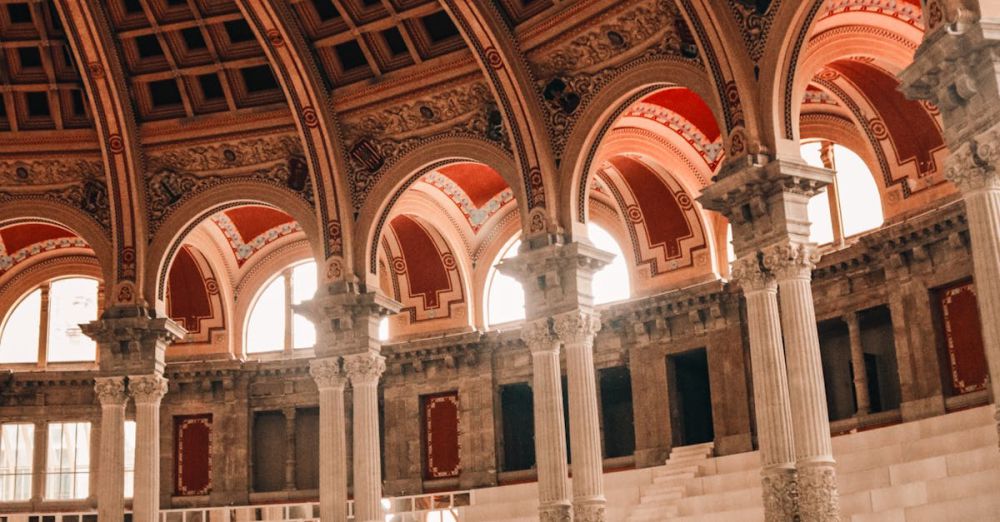 Museum Photography - Interior of National Art Museum of Catalonia