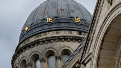 Historical Tours - Captivating shot of the Basilica of Saint Martin dome in Tours, France.