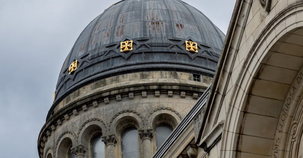 Historical Tours - Captivating shot of the Basilica of Saint Martin dome in Tours, France.