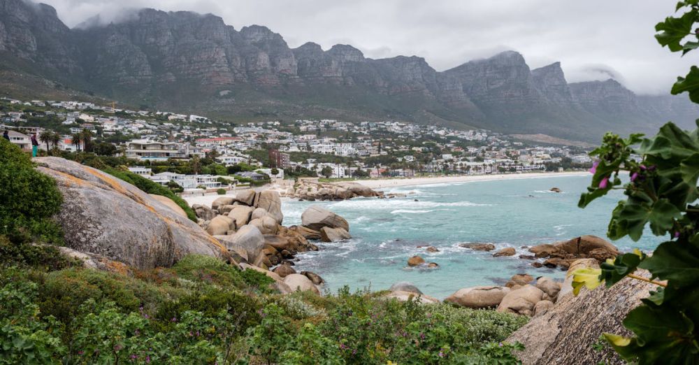 Wildlife Urban Gardens - Experience the breathtaking coastal view of Cape Town with majestic mountains and vibrant seaside life.